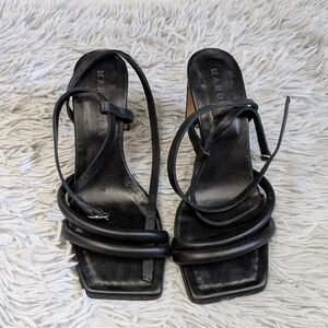 Black Women's Sandals by Marcella NYC size 6